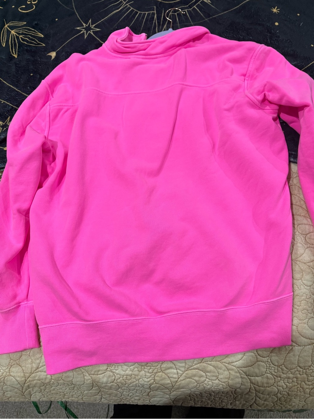 Vineyard Vines quarter zip pink pullover xl no neck tag - Picture 8 of 9